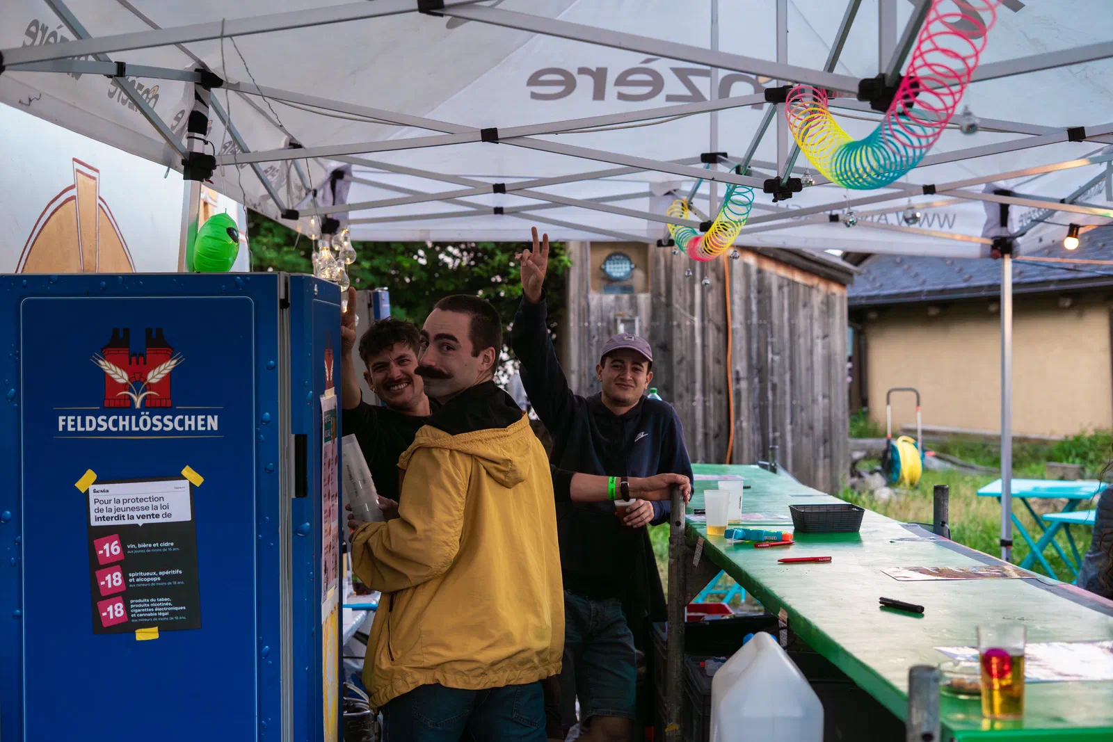 Photo des bénévoles du Pissieu Festival.